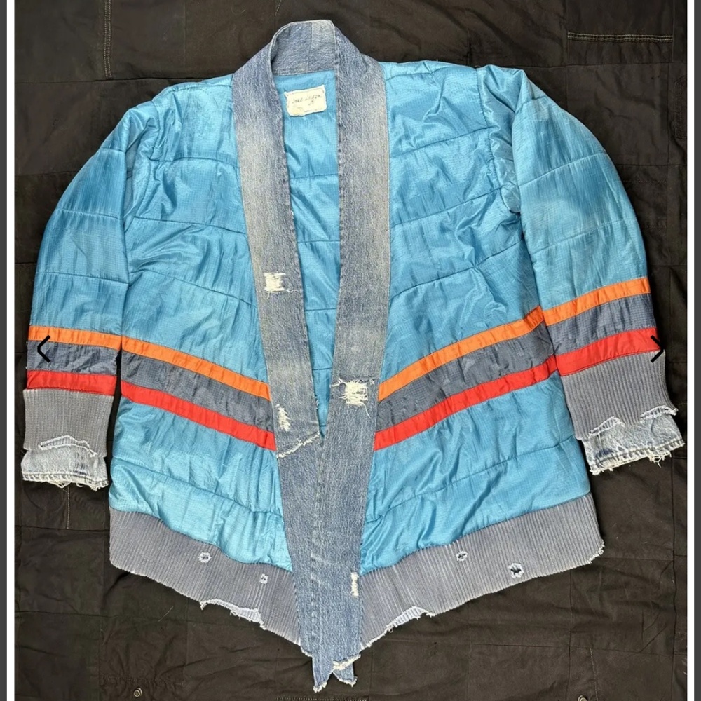 Greg Lauren GL1 Nylon Puffy Kimono - Size 3